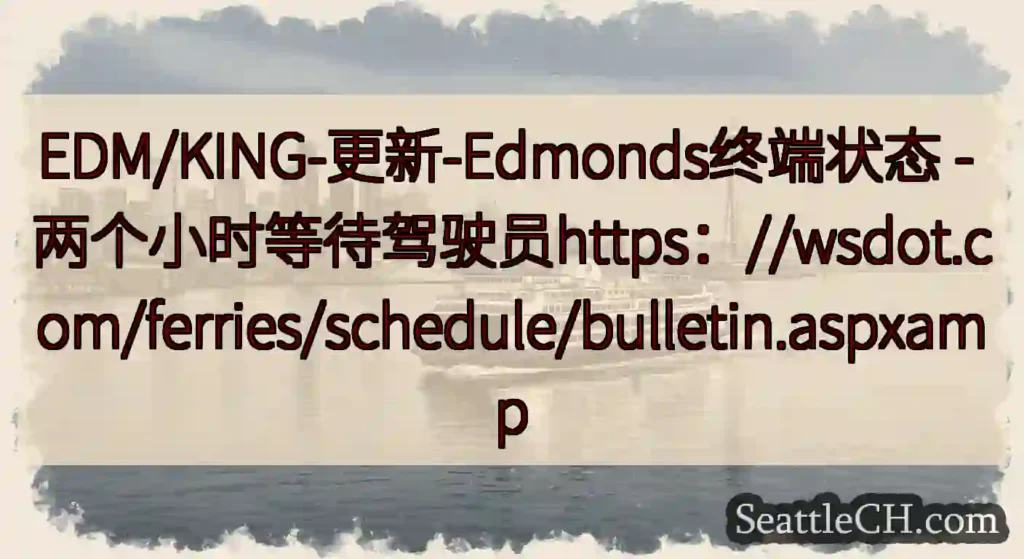 EDM/KING-更新-Edmonds终端状态 -