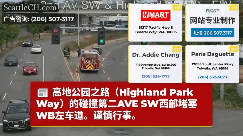 高地公园之路（Highland Park Way）的碰撞第二AVE