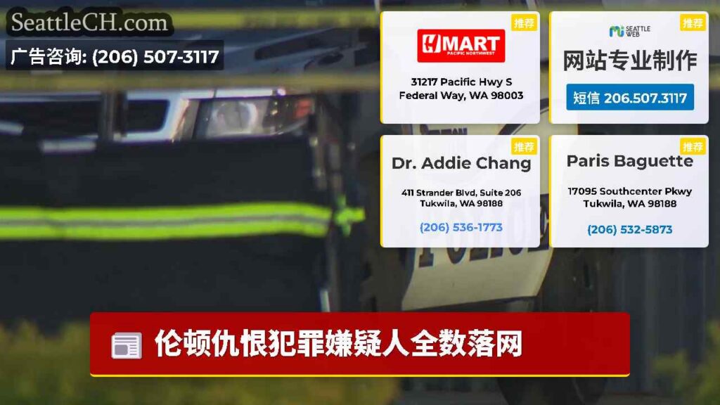 伦顿仇恨犯罪嫌疑人全数落网