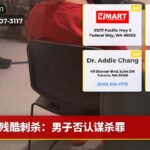 残酷刺杀：男子否认谋杀罪