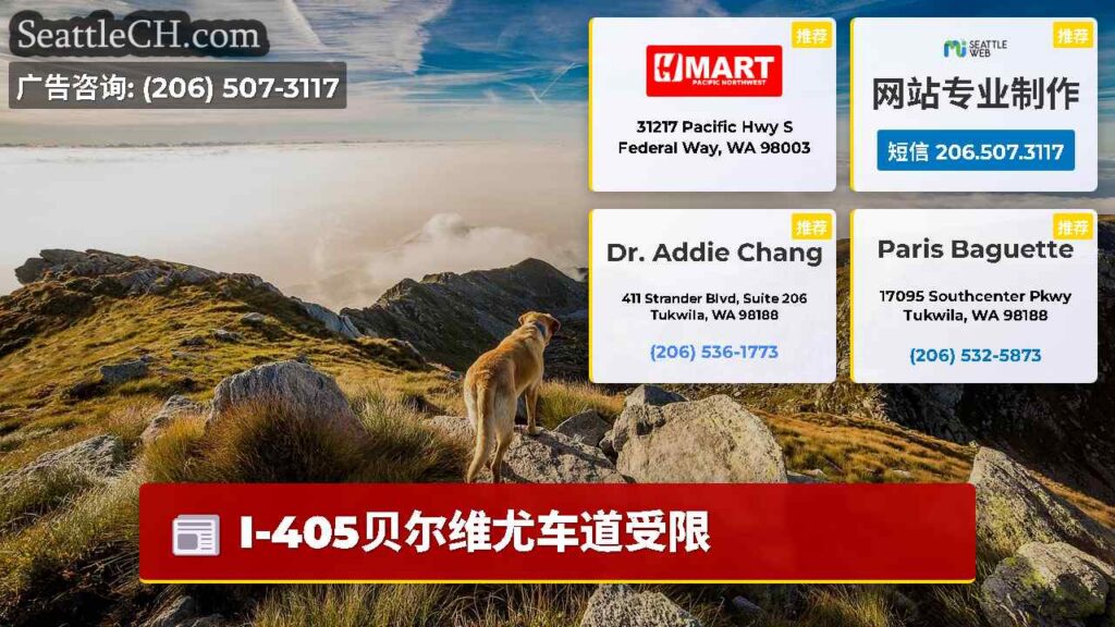 I-405贝尔维尤车道受限
