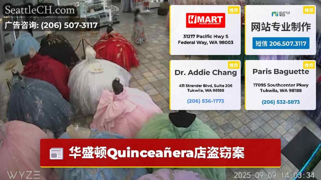 华盛顿Quinceañera店盗窃案