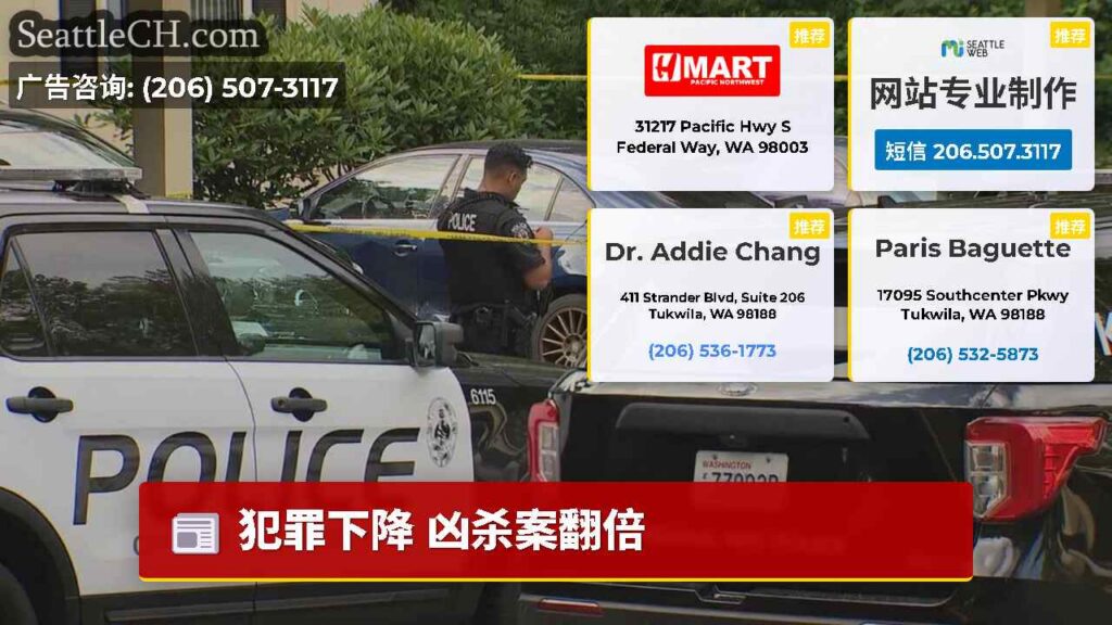 犯罪下降 凶杀案翻倍