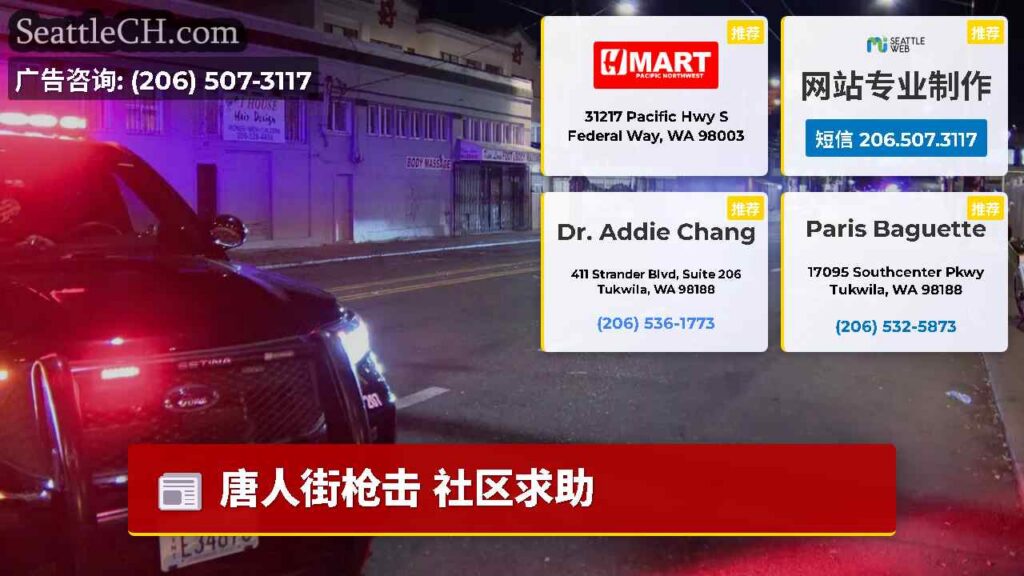 唐人街枪击 社区求助