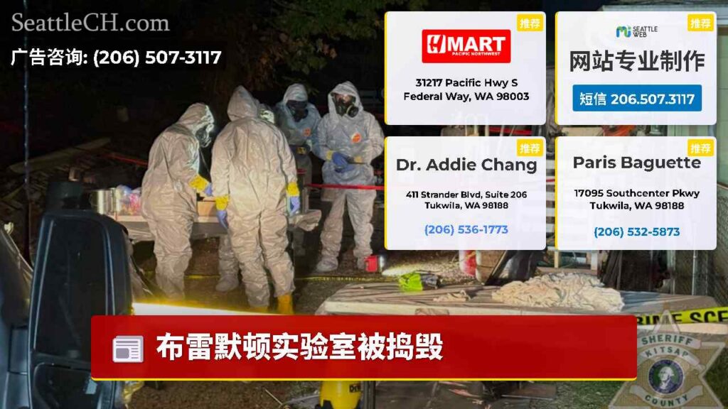 布雷默顿实验室被捣毁