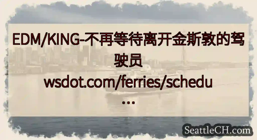EDM/KING-不再等待离开金斯敦的驾驶员
