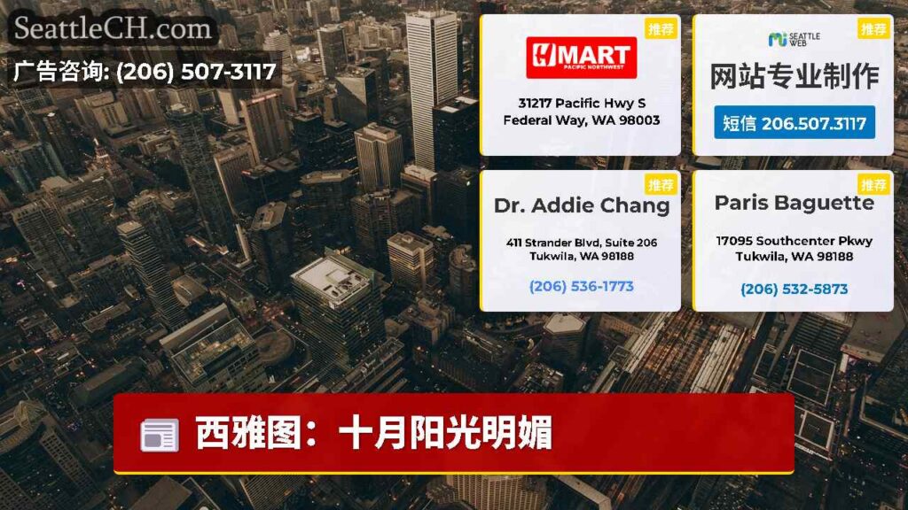 西雅图：十月阳光明媚