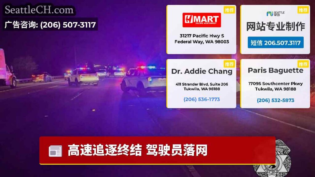 高速追逐终结 驾驶员落网