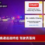 高速追逐终结 驾驶员落网