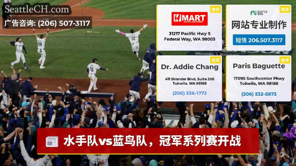 水手队vs蓝鸟队，冠军系列赛开战