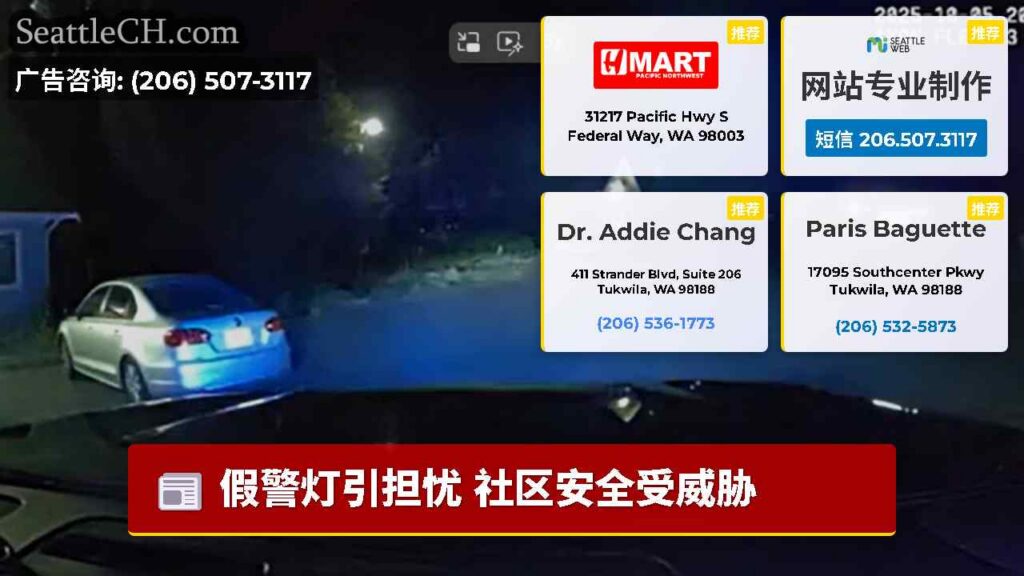 假警灯引担忧 社区安全受威胁