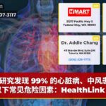 研究发现 99% 的心脏病、中风患者有以下常见危险因素：HealthLink