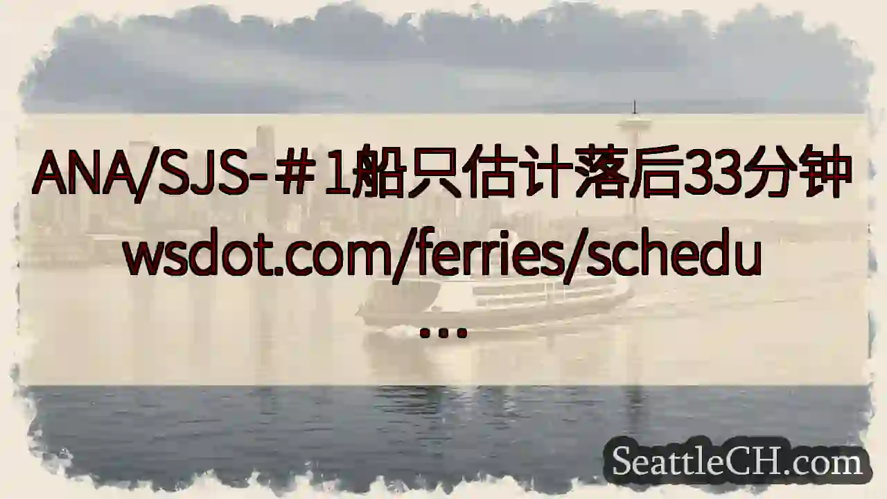 ANA/SJS-＃1船只估计落后33分钟