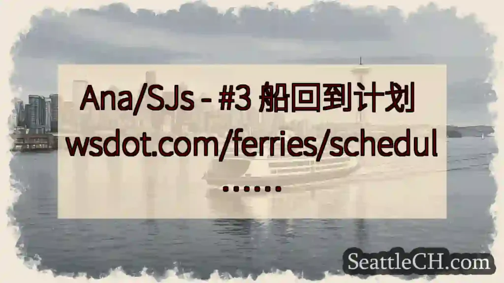 Ana/SJs - #3 船回到计划