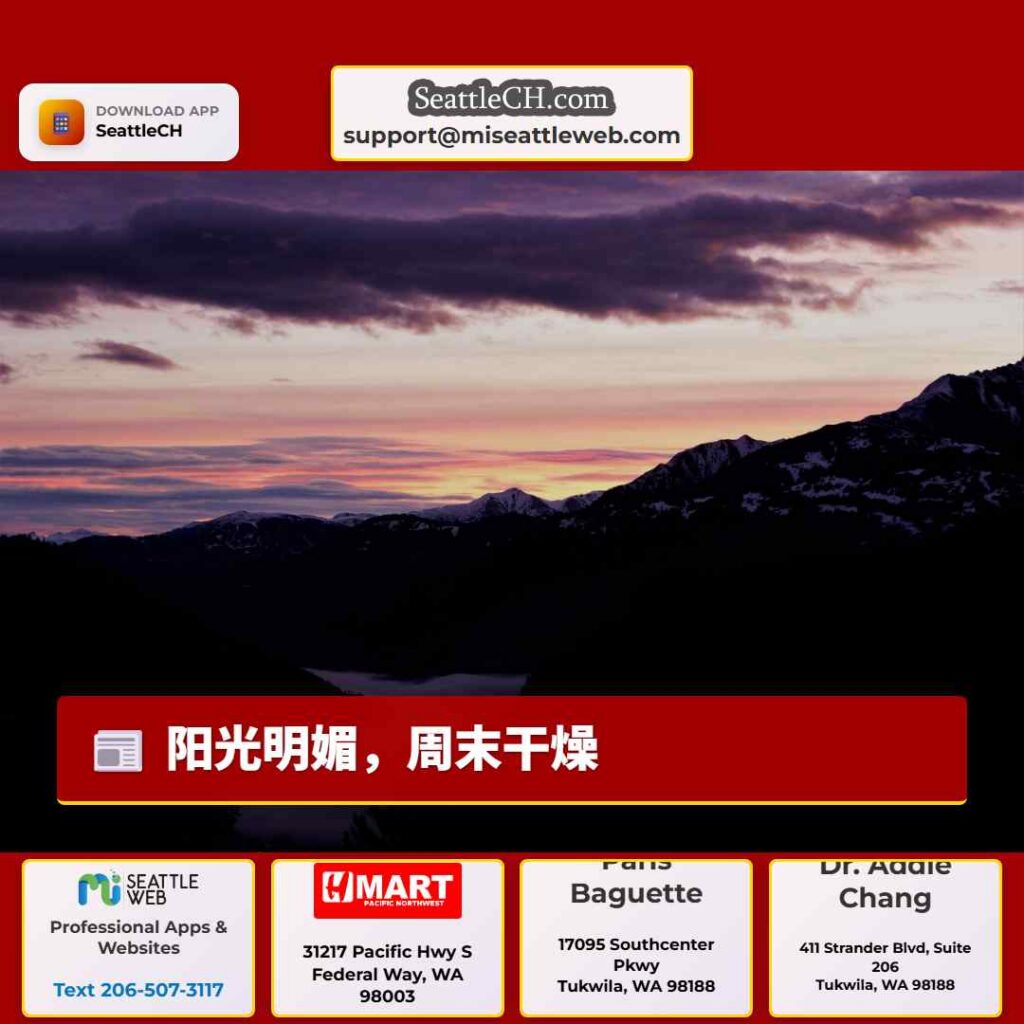 阳光明媚,周末干燥