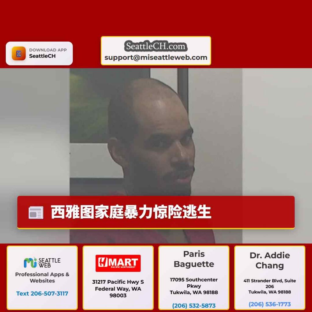 西雅图家庭暴力惊险逃生