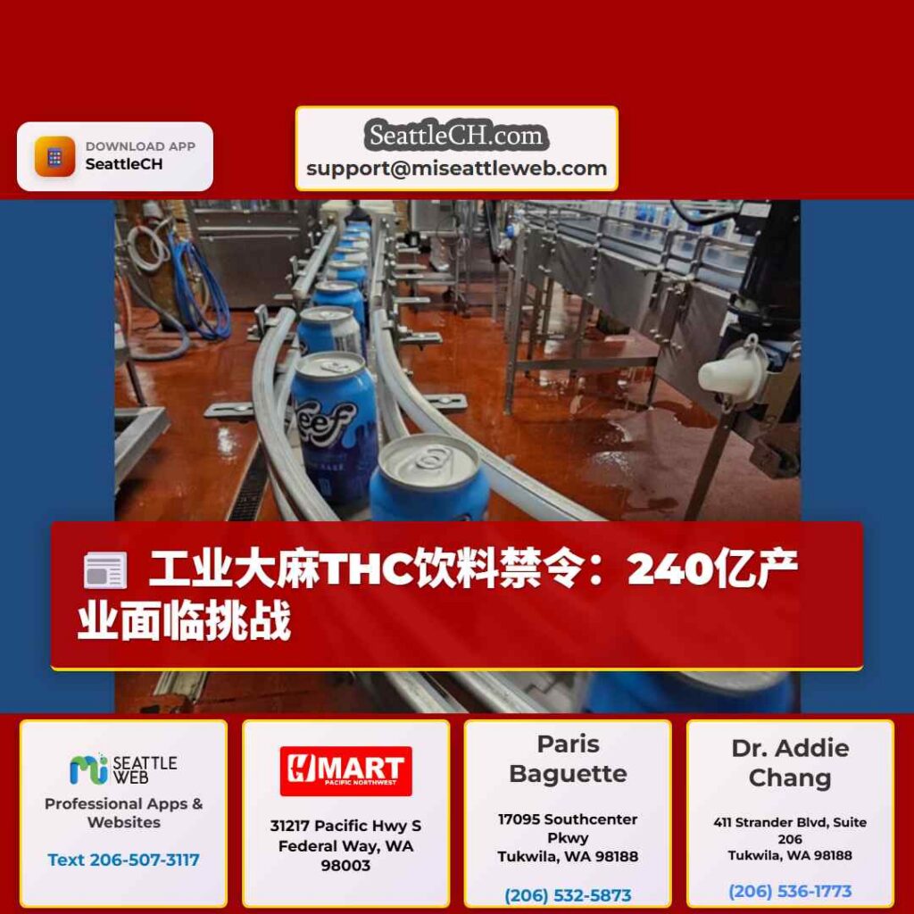 工业大麻THC饮料禁令:240亿产业面临挑战