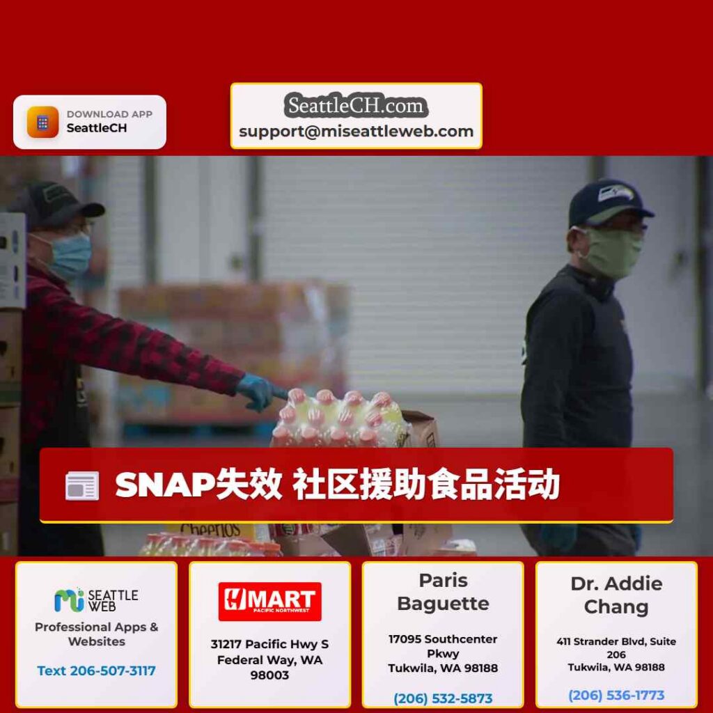 SNAP失效 社区援助食品活动