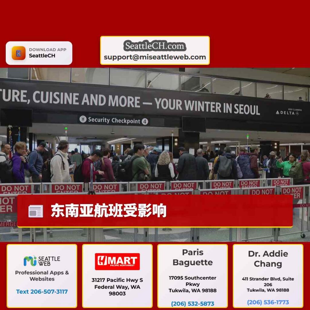 东南亚航班受影响