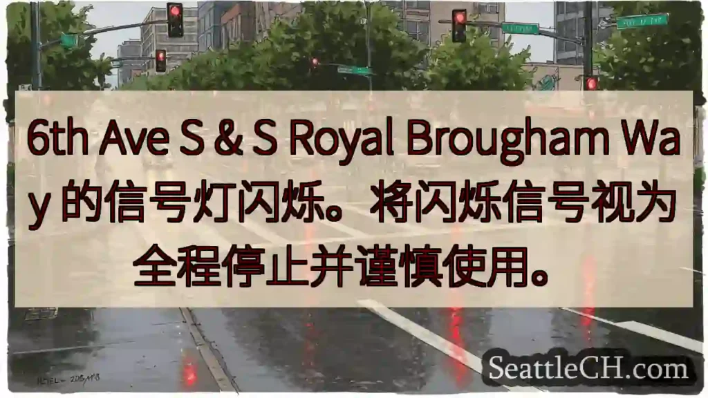 6th Ave S & S Royal Brougham Way