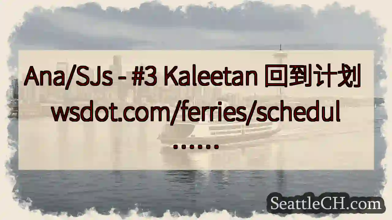 Ana/SJs - #3 Kaleetan 回到计划