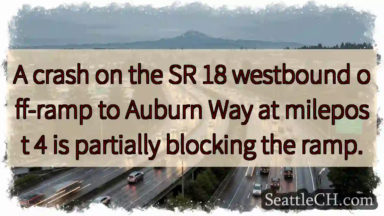SR 18 W Off-Ramp Blocked