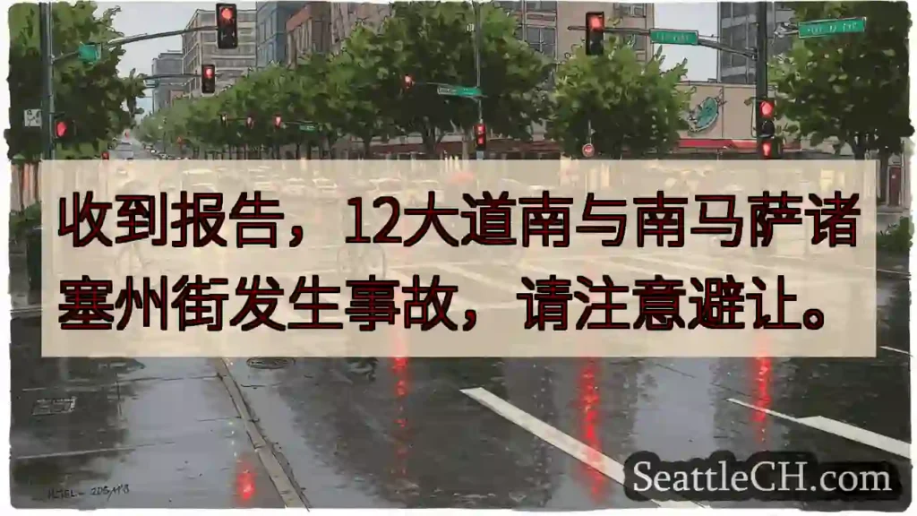 注意！12大道南事故，避让！