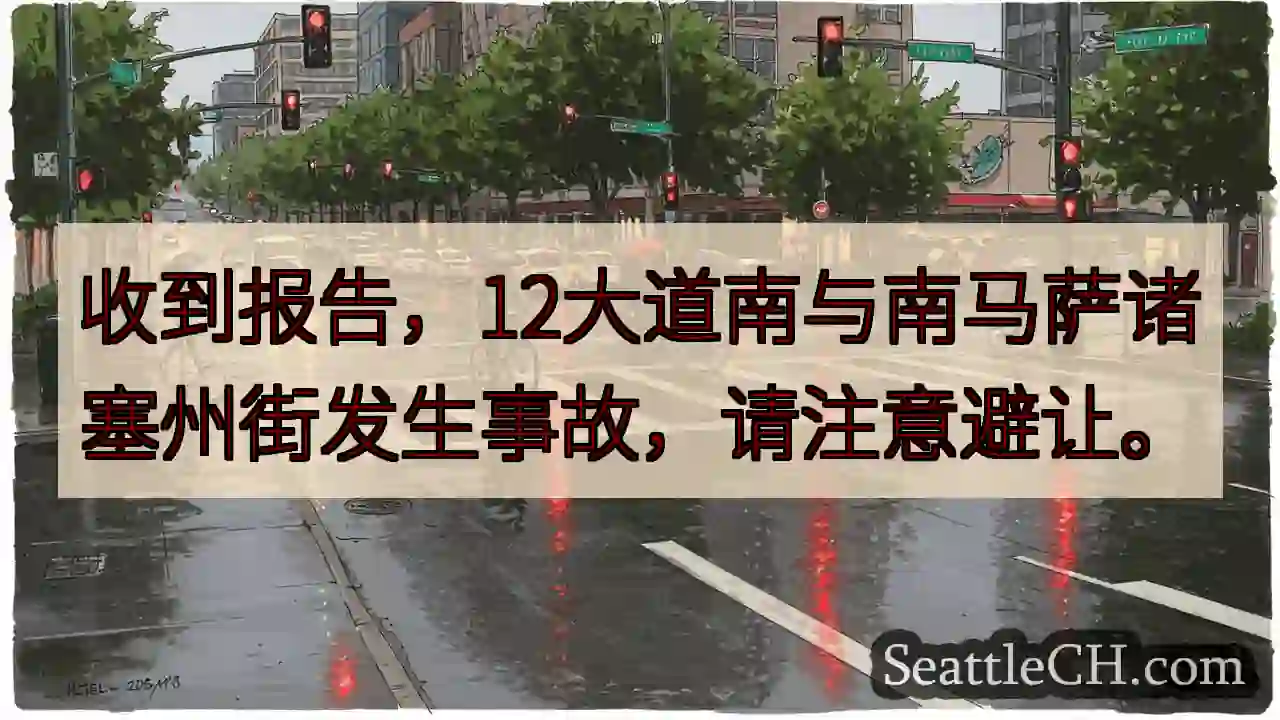注意！12大道南事故，避让！