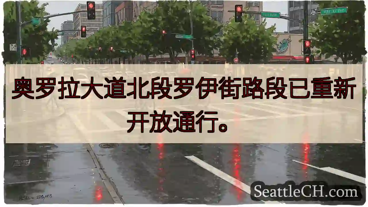 罗伊街已开通！