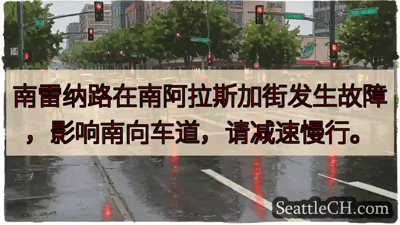 南雷纳路故障！南向减速！