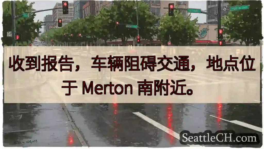 交通受阻!Merton 南方