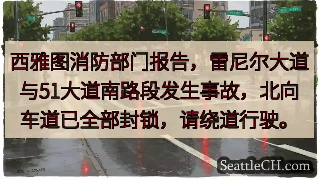 雷尼尔路封锁！绕行！