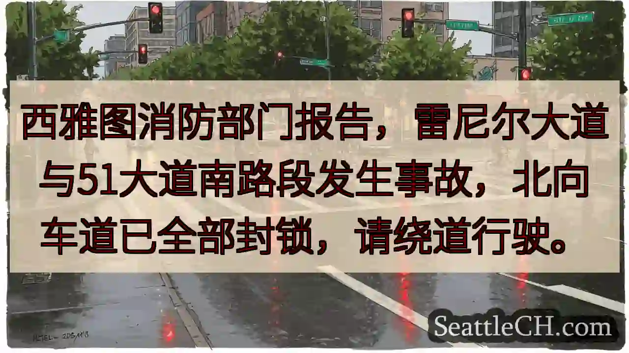 雷尼尔路封锁！绕行！
