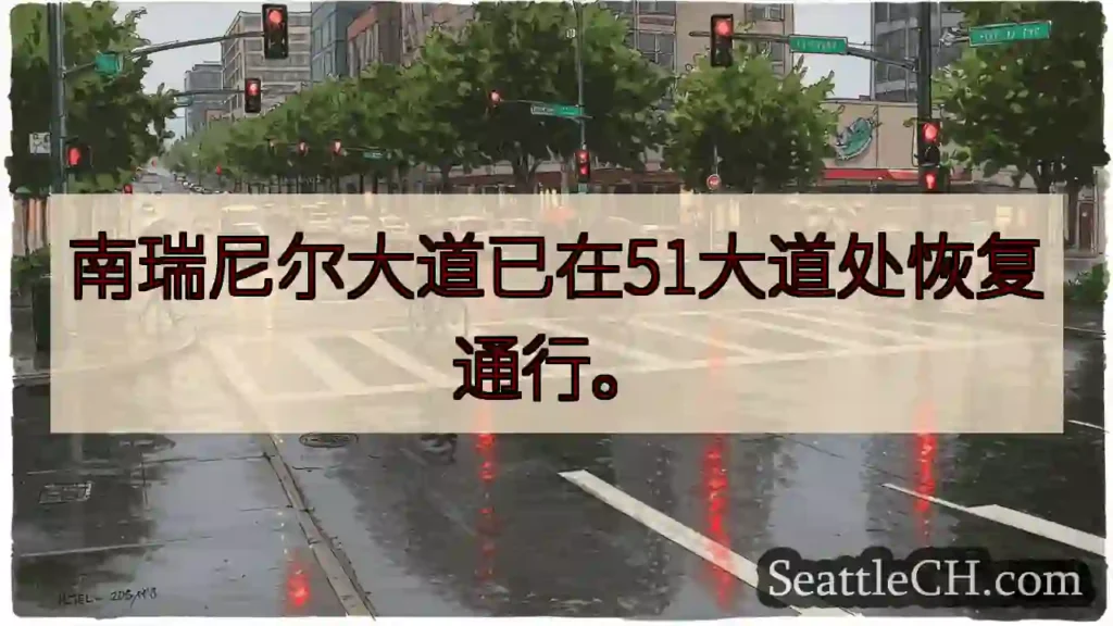 南瑞尼尔大道已恢复通行！