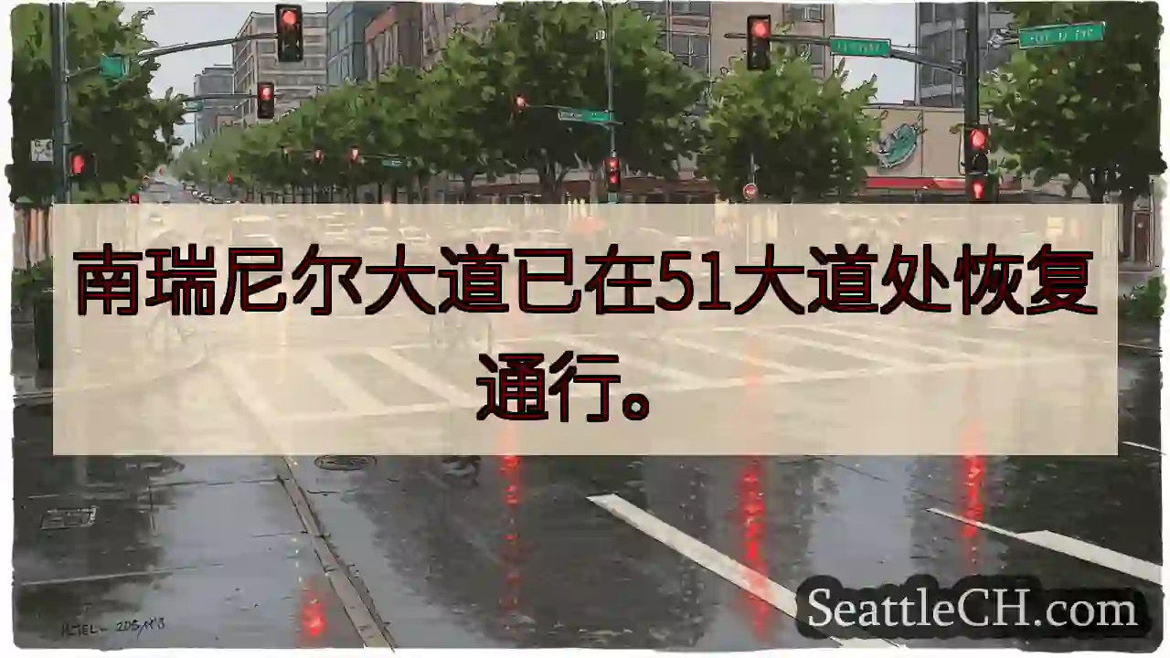南瑞尼尔大道已恢复通行！