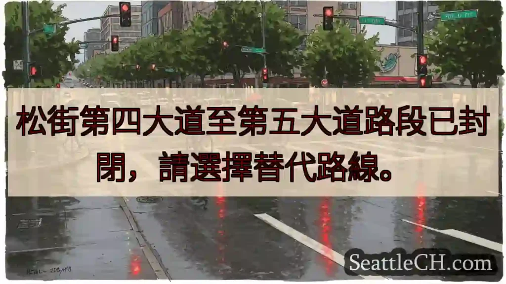 路段封閉！請繞行