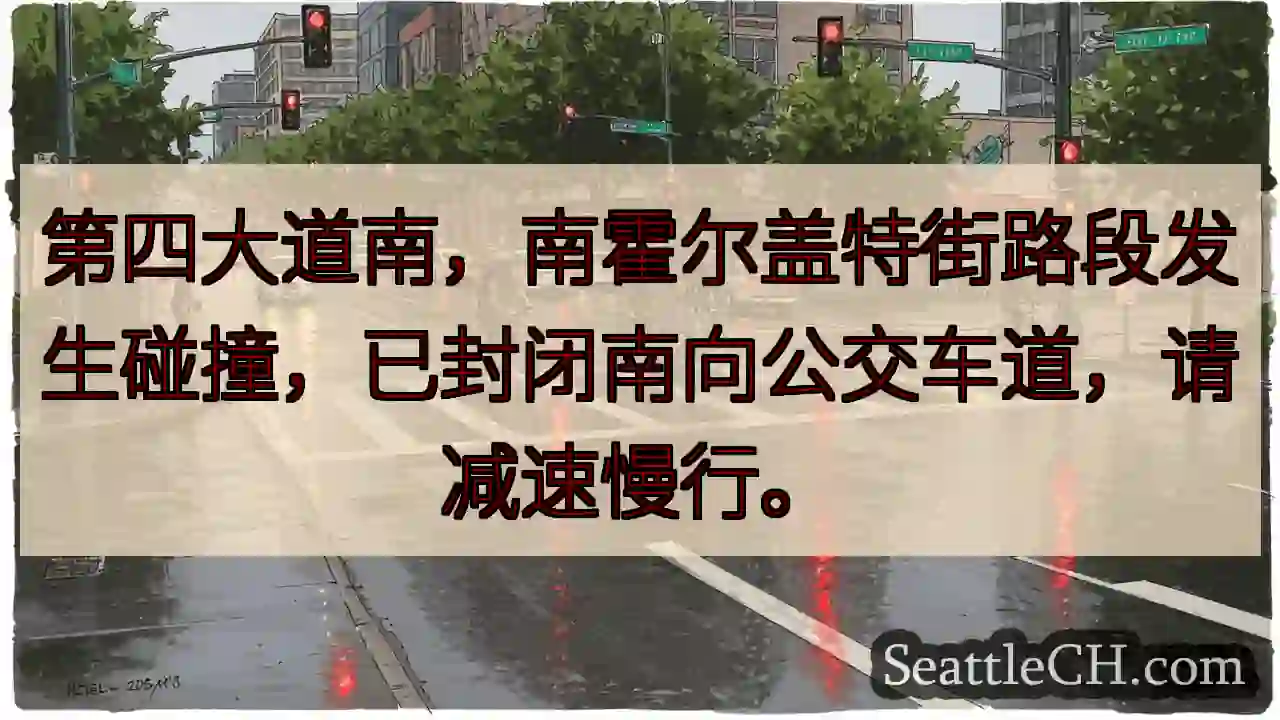 南霍尔盖特路段：注意减速！