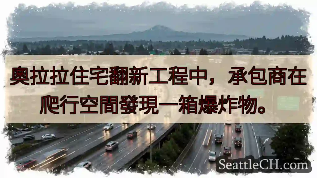 驚！住宅翻新爆破物？