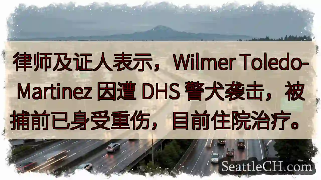 警犬袭击？男子身受重伤被捕