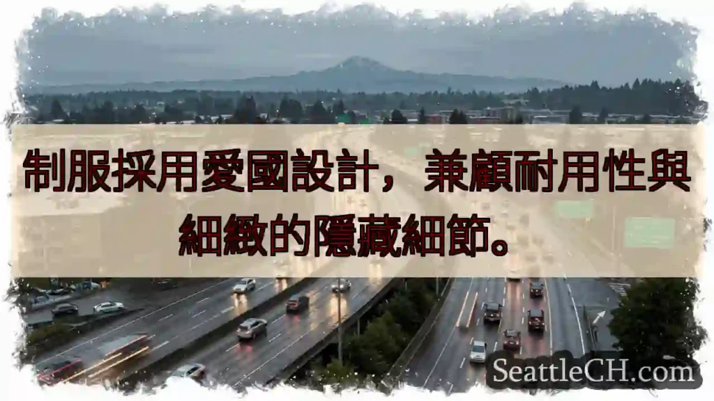 愛國設計，細節彰顯