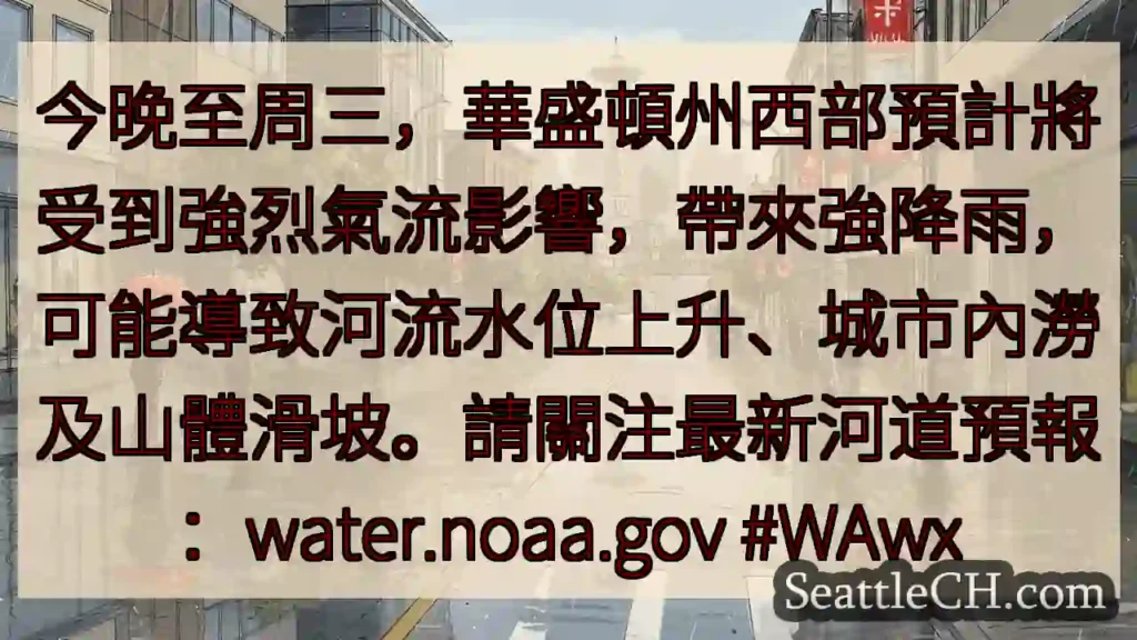 華西強雨!注意河流水位