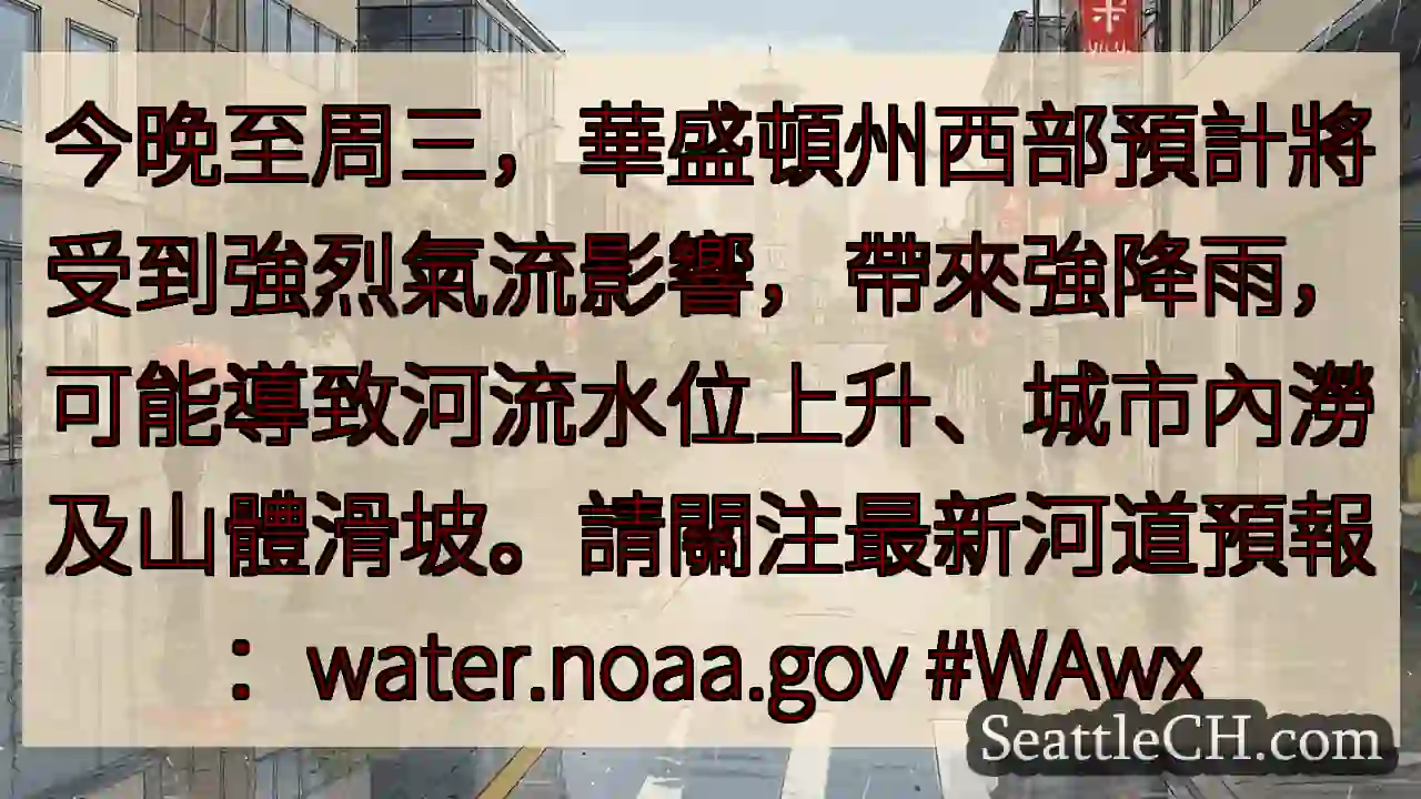 華西強雨！注意河流水位