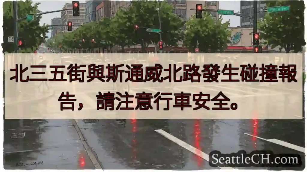 注意!北三五街斯通威路事故