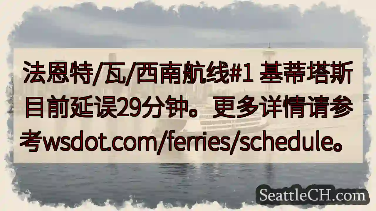 基蒂塔斯航线延误29分钟！