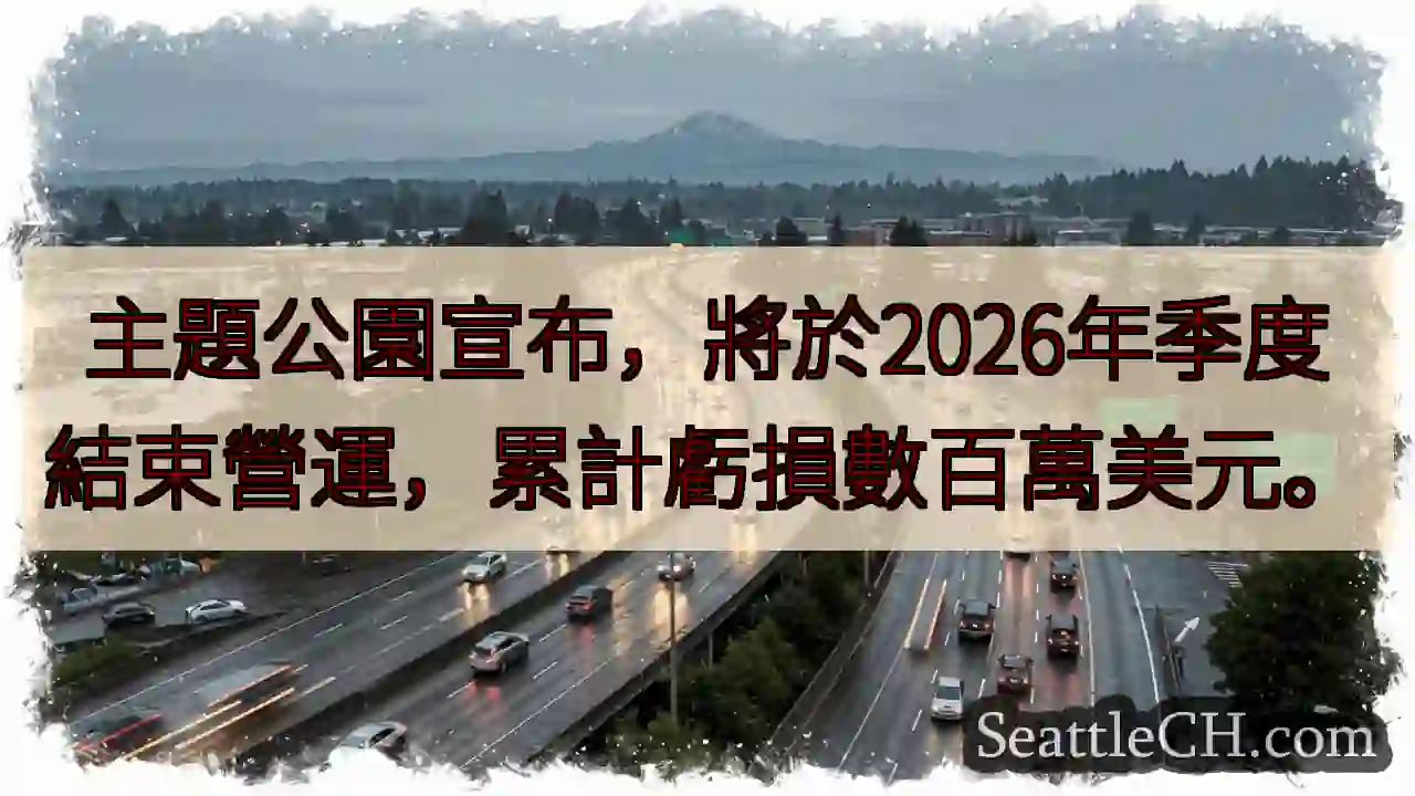 主題公園結業！損失數百萬。