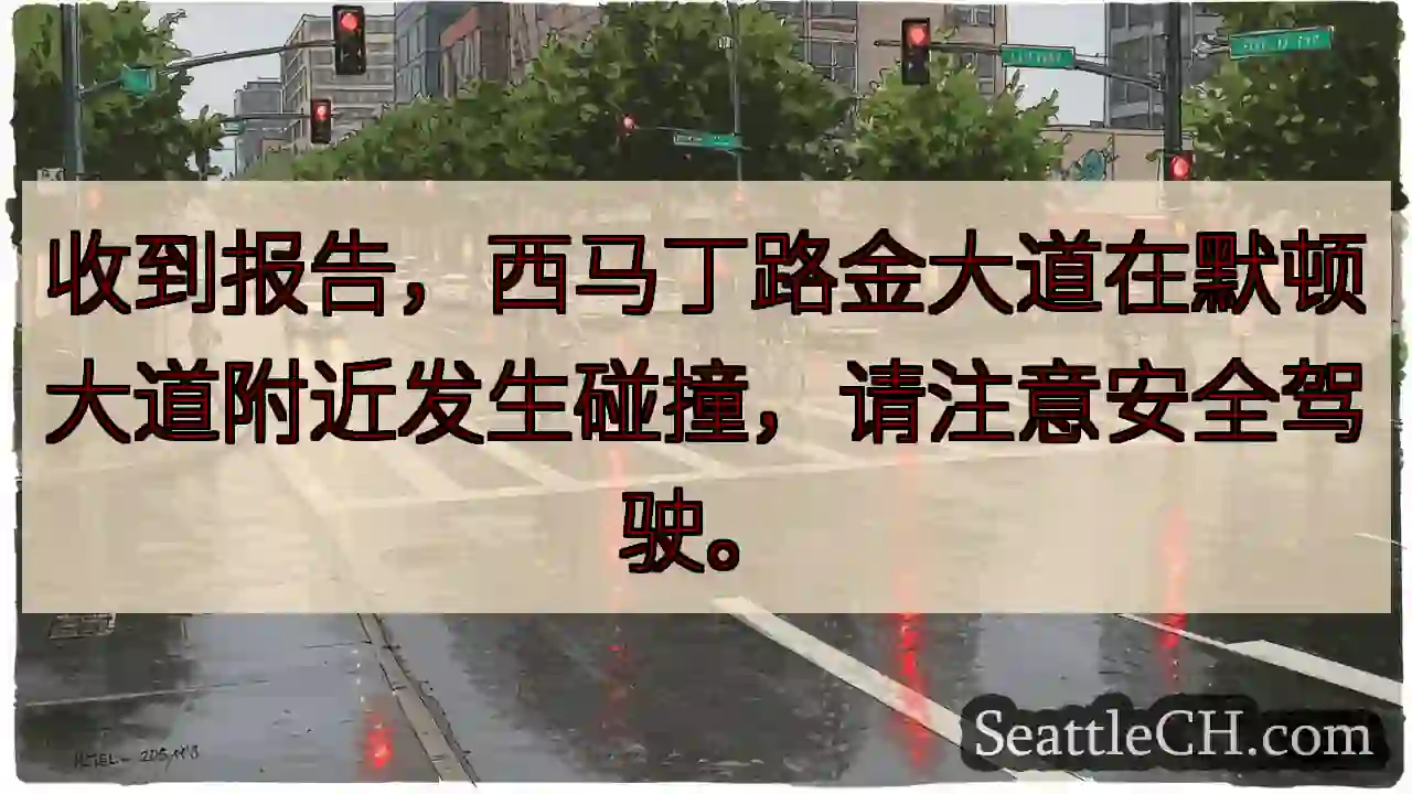 西马丁路事故！注意安全！