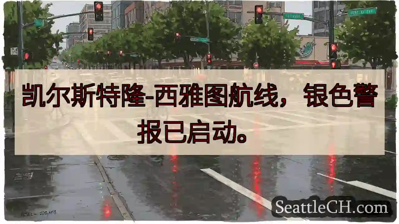凯尔斯特隆-西雅图航线，银色警报！