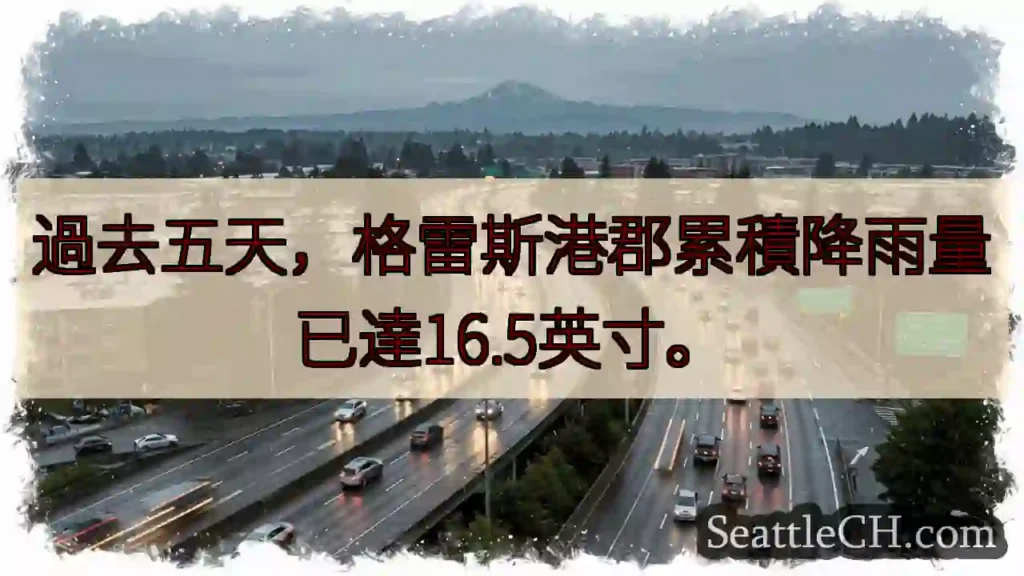 格雷斯港:五天暴雨,已達16.5英寸!