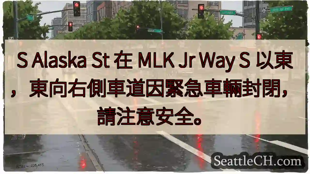 緊急封閉！注意安全！