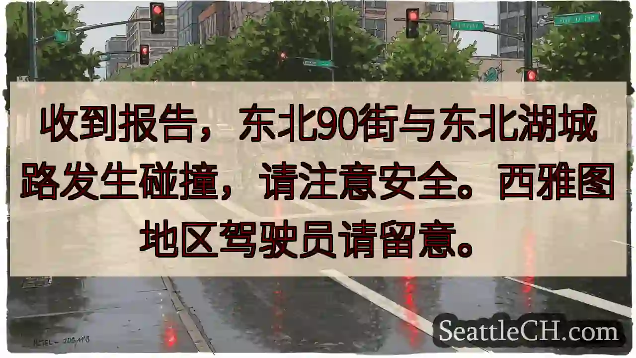 东北路段事故！注意安全！